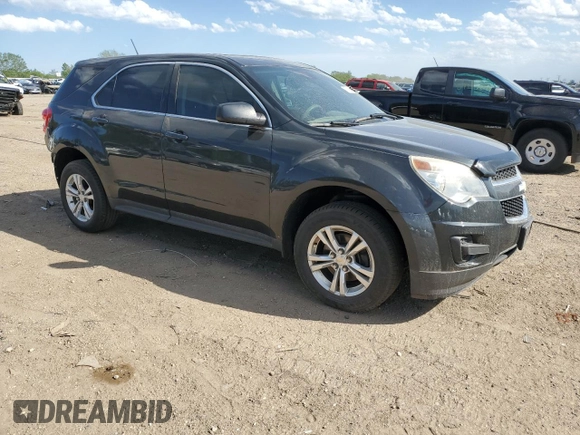 2013 Chevrolet Equinox LS z VIN 2GNALBEK1D6416158, wystawiony jako Copart lot #57126925 z przebiegiem 113 474 mil mil oraz Szkoda całkowita • Salvage title. Historia ofert i sprzedaży dostępna na DreamBid. Obrazek 4.