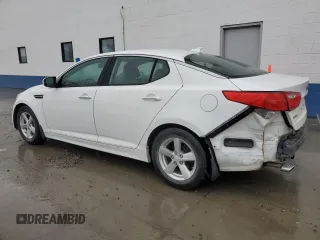 2015 Kia Optima LX with VIN KNAGM4A75F5660033, listed as a Copart auction lot 48120595 with 84,485 mi miles and Salvage Title. Bid and sale history available at carsss.com. Image 2.