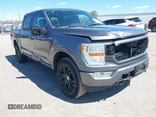 2021 Ford F-150 XL with VIN 1FTEW1EP4MFA83239, listed as a IAAI auction lot 41859403 with 114,053 mi miles and . Bid and sale history available at DreamBid. Image 6.