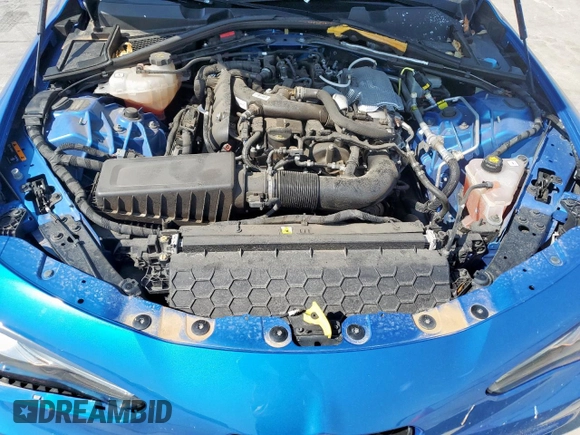 2019 Alfa Romeo Giulia with VIN ZARFAMAN3K7597993, listed as a Copart auction lot 53031435 with 39,556 mi miles and Salvage title. Bid and sale history available at DreamBid. Image 11.