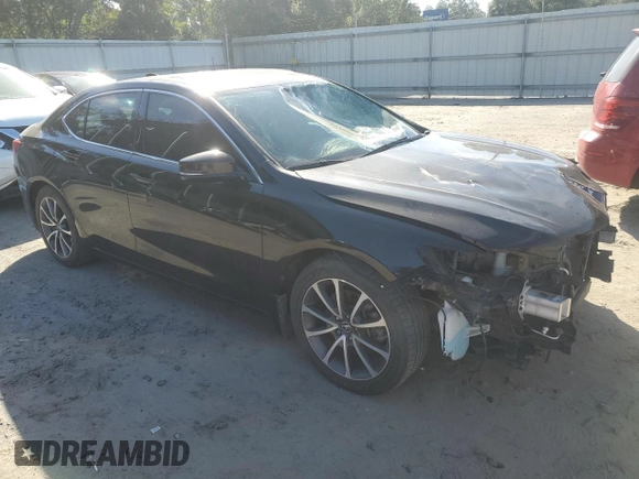 2017 Acura TLX V6 w/Advance Pkg with VIN 19UUB2F79HA005796, listed as a Copart auction lot 80419264 with 107,797 mi miles and Salvage title. Bid and sale history available at DreamBid. Image 4.