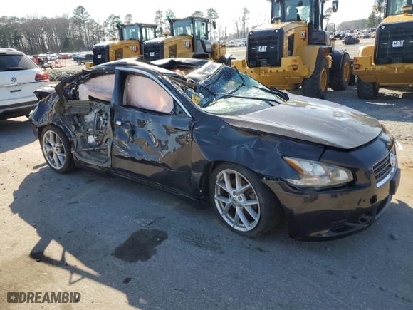 2011 Nissan Maxima 3.5 SV w/Sport Pkg with VIN 1N4AA5AP6BC805258, listed as a Copart auction lot 47820695 with 154,931 mi miles and Salvage Title. Bid and sale history available at carsss.com. Image 4.