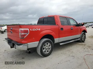 2013 Ford F-150 XL with VIN 1FTFW1ET2DFB96186, listed as a Copart auction lot 54178405 with 211,232 mi miles and Salvage Title. Bid and sale history available at carsss.com. Image 3.