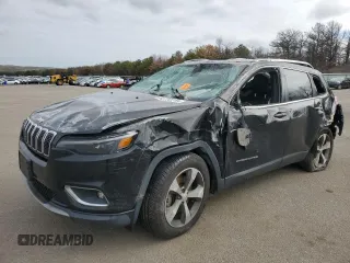 2019 Jeep Cherokee Limited z VIN 1C4PJMDN6KD292676, wystawiony jako Copart lot #52232215 z przebiegiem 109 903 mil mil oraz Szkoda całkowita • Salvage title. Historia ofert i sprzedaży dostępna na DreamBid. Obrazek 1.