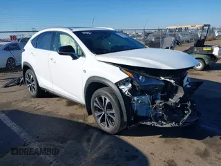 2018 Lexus NX with VIN JTJBARBZ9J2176621, listed as a IAAI auction lot 41403767 with 99,220 mi miles. Bid and sale history available at carsss.com. Image 1.