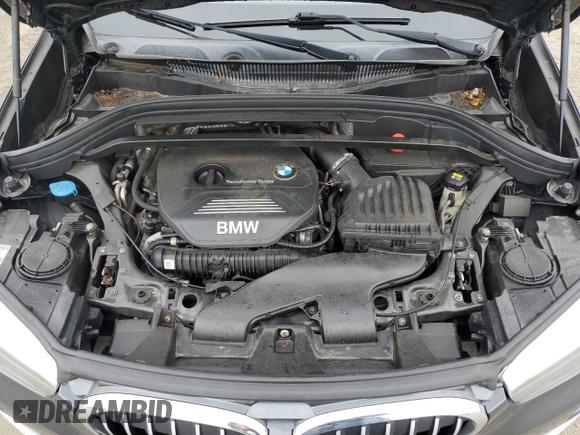 2016 BMW X1 xDrive28i with VIN WBXHT3C32G5E47921, listed as a Copart auction lot 51738135 with 134,734 mi miles and Salvage Title. Bid and sale history available at carsss.com. Image 11.
