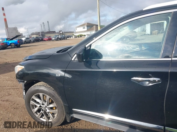 2014 Infiniti QX60 with VIN 5N1AL0MM3EC546351, listed as a IAAI auction lot 42196214 with 199,071 mi miles and . Bid and sale history available at DreamBid. Image 14.