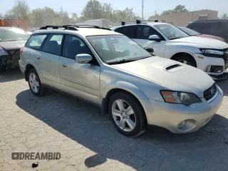 2005 Subaru Legacy Outback XT with VIN 4S4BP68C654326399, listed as a Copart auction lot 73983284 with Not provided miles and Salvage title. Bid and sale history available at DreamBid. Image 4.