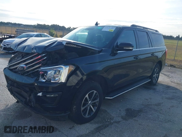 2018 Ford Expedition Max XLT z VIN 1FMJK1HT5JEA05813, wystawiony jako IAAI lot #37641486 z przebiegiem 44 298 mil mil oraz . Historia ofert i sprzedaży dostępna na DreamBid. Obrazek 2.