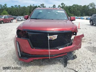 2024 Cadillac Escalade Sport with VIN 1GYS4FKL4RR201944, listed as a Copart auction lot 70470734 with 5,301 mi miles and Salvage Title. Bid and sale history available at carsss.com. Image 5.