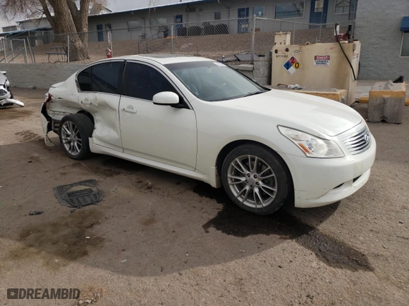 2008 Infiniti G35 Sedan Sport with VIN JNKBV61E88M220142, listed as a Copart auction lot 46836305 with 131,865 mi miles and Salvage Title. Bid and sale history available at carsss.com. Image 4.