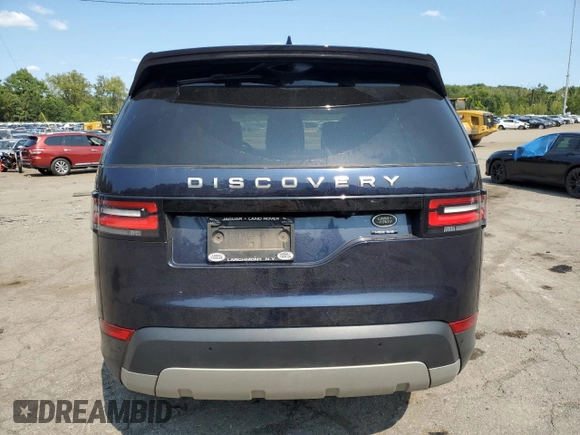 2017 Land Rover Discovery HSE Luxury with VIN SALRHBBV1HA045807, listed as a Copart auction lot 69971064 with 52,577 mi miles and Salvage Title. Bid and sale history available at carsss.com. Image 6.