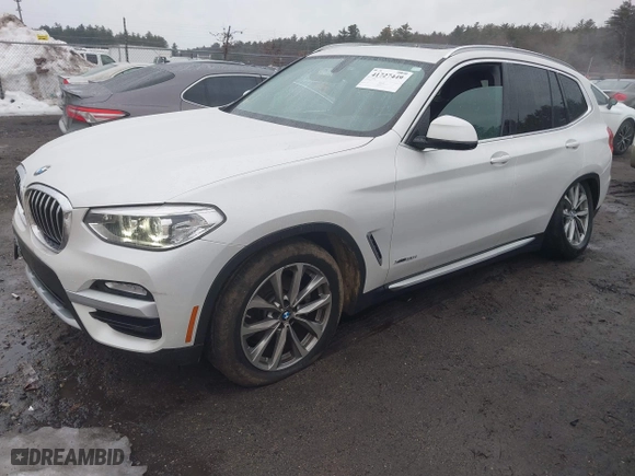 2018 BMW X3 xDrive30i with VIN 5UXTR9C5XJLC78985, listed as a IAAI auction lot 41727449 with 41,566 mi miles. Bid and sale history available at carsss.com. Image 17.