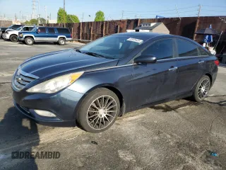 2011 Hyundai Sonata SE with VIN 5NPEC4AB3BH315420, listed as a Copart auction lot 52035435 with 219,222 mi miles and Salvage Title. Bid and sale history available at carsss.com. Image 1.