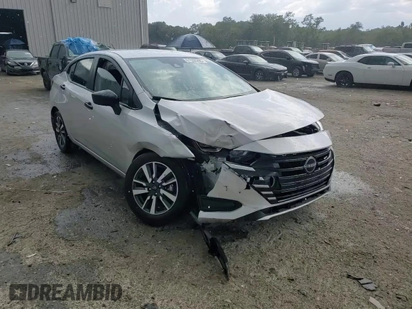 2024 Nissan Versa S with VIN 3N1CN8DV9RL878581, listed as a Copart auction lot 61565205 with 6,336 mi miles and Non repairable. Bid and sale history available at DreamBid. Image 13.