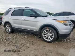 2014 Ford Explorer XLT with VIN 1FM5K7D83EGB00242, listed as a Copart auction lot 60711375 with 159,957 mi miles and Salvage title. Bid and sale history available at DreamBid. Image 4.