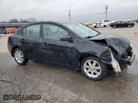 2007 Nissan Sentra 2.0 with VIN 3N1AB61E47L615548, listed as a Copart auction lot 50928135 with 122,186 mi miles and Salvage Title. Bid and sale history available at DreamBid. Image 4.