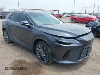 2024 Lexus RX 350 z VIN 2T2BAMBA6RC028869, wystawiony jako IAAI lot #42212479 z przebiegiem Nie podano mil oraz . Historia ofert i sprzedaży dostępna na DreamBid. Obrazek 1.