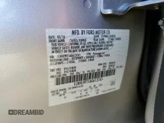 2010 Lincoln MKS EcoBoost with VIN 1LNHL9FT1AG613765, listed as a Copart auction lot 41785685 with Not Provided miles and Non Repairable. Bid and sale history available at DreamBid. Image 12.
