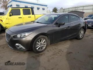 2016 Mazda 3 i Touring with VIN 3MZBM1V73GM270840, listed as a Copart auction lot 86294444 with 58,344 mi miles and Salvage title. Bid and sale history available at DreamBid. Image 1.