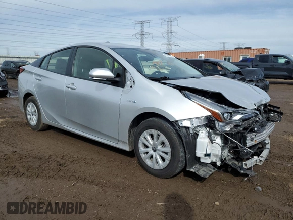 2022 Toyota Prius L Eco with VIN JTDKAMFU0N3188919, listed as a Copart auction lot 47249175 with 32,122 mi miles and Salvage Title. Bid and sale history available at carsss.com. Image 4.