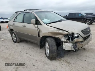 2000 Lexus RX 300 with VIN JT6GF10U2Y0062878, listed as a Copart auction lot 70833424 with 211,385 mi miles and Salvage Title. Bid and sale history available at carsss.com. Image 4.