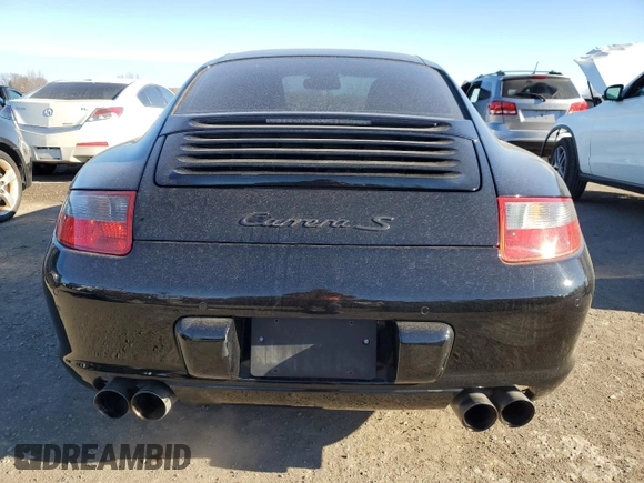 2006 Porsche 911 Carrera S with VIN WP0AB29946S743687, listed as a Copart auction lot 83146534 with 107,357 mi miles and Clean Title. Bid and sale history available at carsss.com. Image 6.
