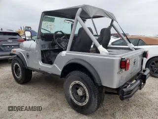 1982 Jeep CJ z VIN 1JCBM85A4CT007872, wystawiony jako Copart lot #75417314 z przebiegiem 124 375 mil mil oraz Szkody całkowita. Historia ofert i sprzedaży dostępna na DreamBid. Obrazek 2.