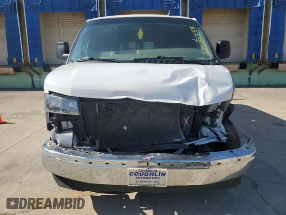 2022 Chevrolet Express Cargo with VIN 1GCWGAFP4N1140862, listed as a Copart auction lot 56500355 with 73,809 mi miles and Salvage title. Bid and sale history available at DreamBid. Image 5.