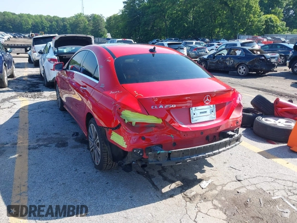 2018 Mercedes-Benz CLA 250 with VIN WDDSJ4EB0JN688003, listed as a IAAI auction lot 42241464 with 132,337 mi miles and . Bid and sale history available at DreamBid. Image 6.