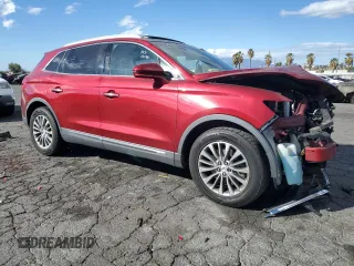 2017 Lincoln MKX Select with VIN 2LMPJ6KP5HBL15010, listed as a Copart auction lot 87696665 with 129,295 mi miles and Salvage Title. Bid and sale history available at carsss.com. Image 4.