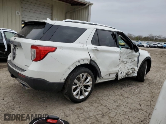 2023 Ford Explorer Platinum с VIN 1FM5K8HCXPGB53673, выставлен на аукционе Copart как лот 53692795 с пробегом 11 351 миль миль и Списание • Salvage title. История ставок и продаж доступна на DreamBid. Изображение 3.