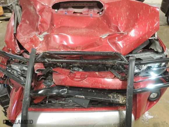 2021 Toyota 4Runner TRD Off Road with VIN JTEPU5JR2M5914784, listed as a Copart auction lot 81553524 with 128,791 mi miles and Salvage Title. Bid and sale history available at carsss.com. Image 12.
