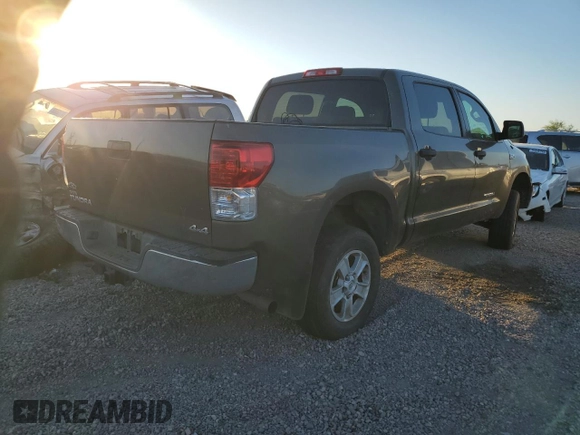 2012 Toyota Tundra 4WD Truck with VIN 5TFDY5F17CX229973, listed as a Copart auction lot 53424304 with 0 mi miles and Salvage Title. Bid and sale history available at carsss.com. Image 3.