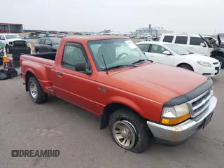 1999 Ford Ranger XL with VIN 1FTYR10C1XPB07486, listed as a IAAI auction lot 41992557 with 157,681 mi miles. Bid and sale history available at carsss.com. Image 1.