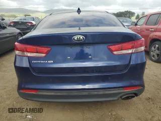 2018 Kia Optima LX with VIN 5XXGT4L39JG223575, listed as a Copart auction lot 51125755 with 97,954 mi miles and Salvage Title. Bid and sale history available at DreamBid. Image 6.