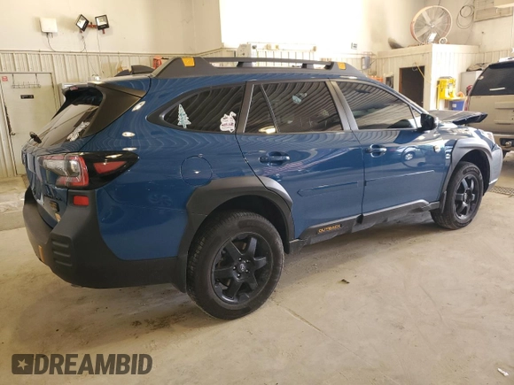 2022 Subaru Outback Wilderness with VIN 4S4BTGUD9N3156254, listed as a Copart auction lot 51008085 with 61,446 mi miles and Salvage Title. Bid and sale history available at DreamBid. Image 3.