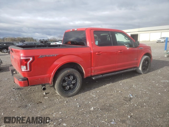 2016 Ford F-150 XL with VIN 1FTEW1CG0GFA67045, listed as a Copart auction lot 41432065 with 102,081 mi miles and Clean Title. Bid and sale history available at carsss.com. Image 3.