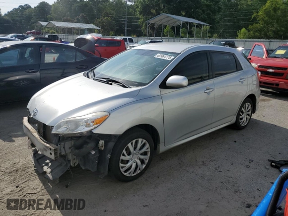 2009 Toyota Matrix S with VIN 2T1LE40E09C002870, listed as a Copart auction lot 60964775 with 163,954 mi miles and Salvage title. Bid and sale history available at DreamBid. Image 1.