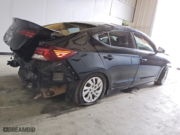 2020 Hyundai Elantra SE with VIN 5NPD74LFXLH566713, listed as a Copart auction lot 51442345 with 133,922 mi miles and Clean Title. Bid and sale history available at carsss.com. Image 3.