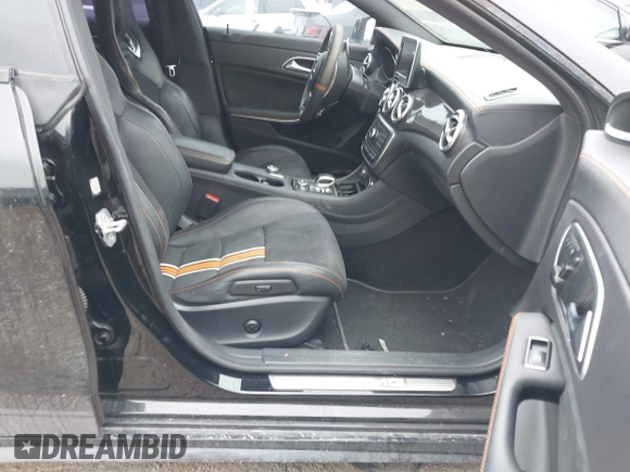 2016 Mercedes-Benz CLA 45 AMG with VIN WDDSJ5CB1GN338316, listed as a IAAI auction lot 41583580 with 69,855 mi miles and . Bid and sale history available at DreamBid. Image 5.