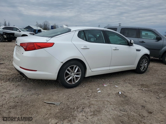 2012 Kia Optima LX with VIN 5XXGM4A78CG070001, listed as a Copart auction lot 53621355 with 111,034 mi miles and Salvage Title. Bid and sale history available at carsss.com. Image 3.