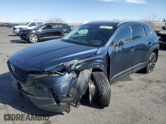 2023 Mazda CX-50 2.5 Turbo Premium Plus Package with VIN 7MMVABEY9PN130661, listed as a Copart auction lot 47630725 with Not Provided miles and Salvage Title. Bid and sale history available at carsss.com. Image 1.