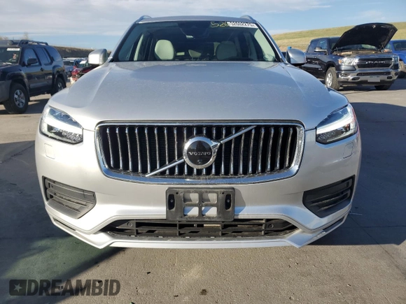 2020 Volvo XC90 Momentum with VIN YV4102PK5L1563600, listed as a Copart auction lot 52602275 with 50,305 mi miles and Salvage Title. Bid and sale history available at carsss.com. Image 5.