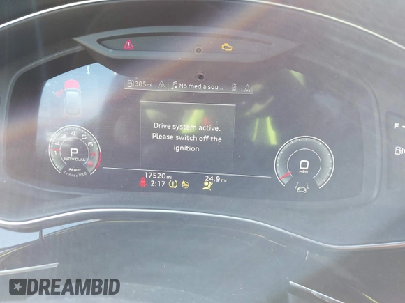 2023 Audi Q7 Premium Plus with VIN WA1LCBF77PD021834, listed as a IAAI auction lot 41621647 with 17,520 mi miles and . Bid and sale history available at DreamBid. Image 7.