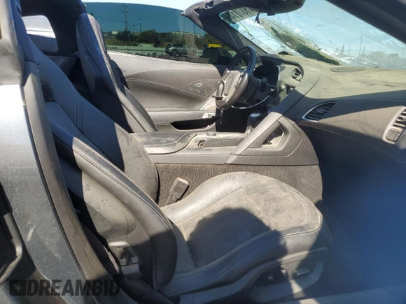 2014 Chevrolet Corvette 3LT with VIN 1G1YF2D71E5109963, listed as a Copart auction lot 77687814 with 34,089 mi miles and Salvage title. Bid and sale history available at DreamBid. Image 10.