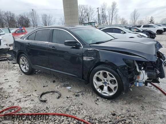 2011 Ford Taurus SHO with VIN 1FAHP2KT8BG132490, listed as a Copart auction lot 47021585 with 197,374 mi miles and Clean Title. Bid and sale history available at DreamBid. Image 4.