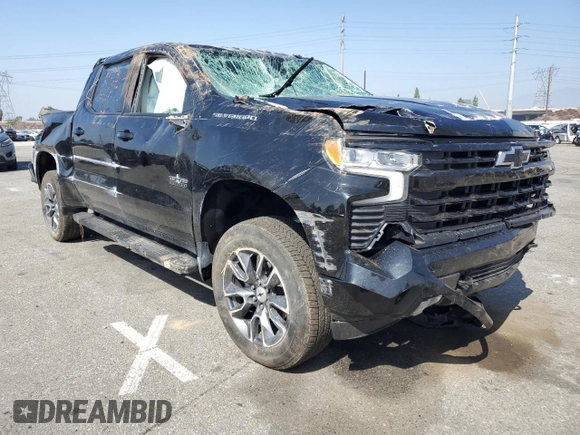 2024 Chevrolet Silverado 1500 RST with VIN 2GCPADED4R1128824, listed as a Copart auction lot 69540594 with 0 mi miles and Salvage Title. Bid and sale history available at carsss.com. Image 4.