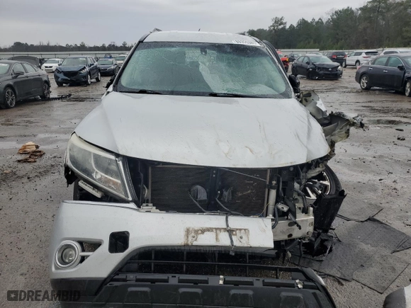 2016 Nissan Pathfinder SL with VIN 5N1AR2MN5GC670076, listed as a Copart auction lot 89355385 with 201,555 mi miles and Salvage Title. Bid and sale history available at carsss.com. Image 5.