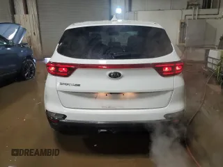 2020 Kia Sportage LX with VIN KNDPMCAC6L7806031, listed as a Copart auction lot 48813455 with 48,230 mi miles and Salvage Title. Bid and sale history available at carsss.com. Image 6.